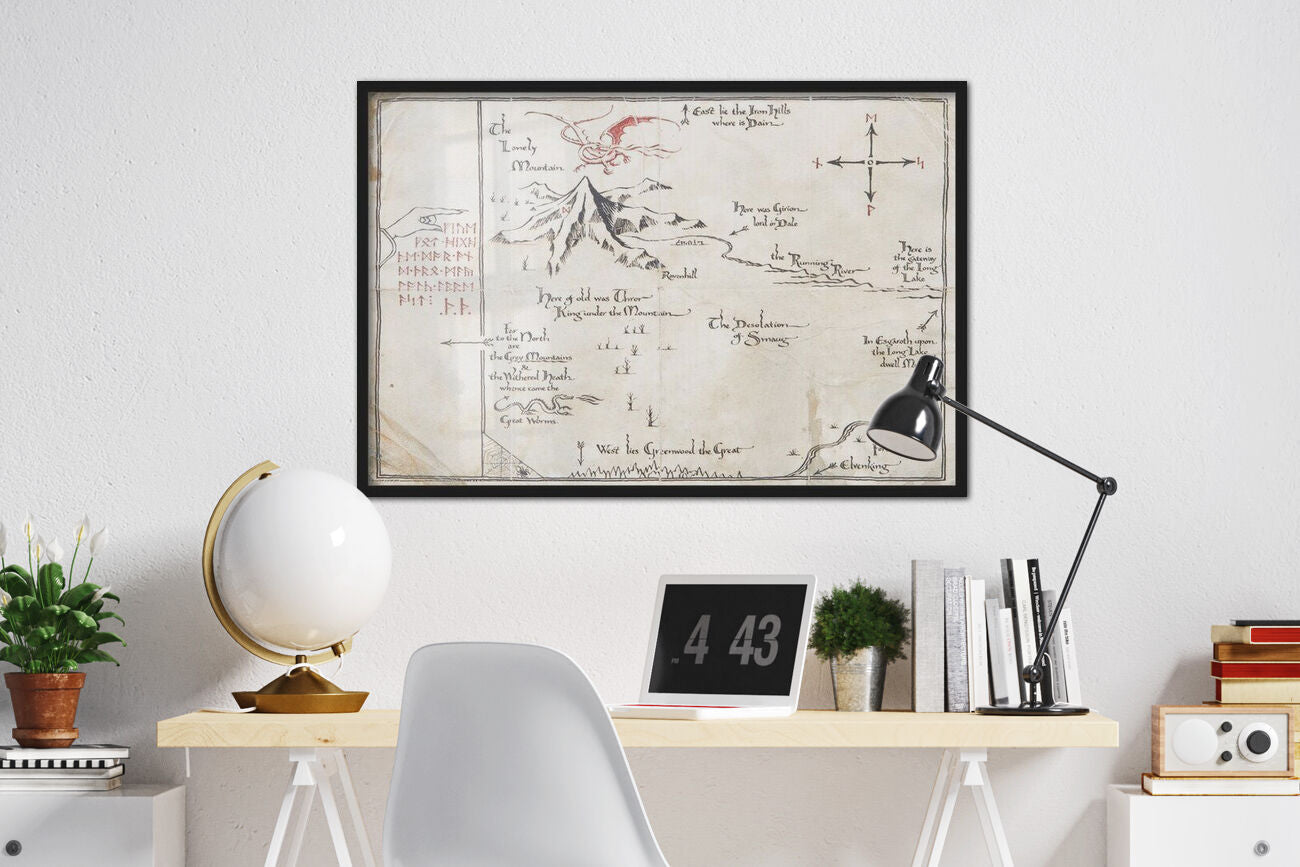 Hobbit - Map of The Unexpected Journey
