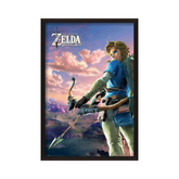 Zelda Breath of the Wild - Hyrule Scene Landscape