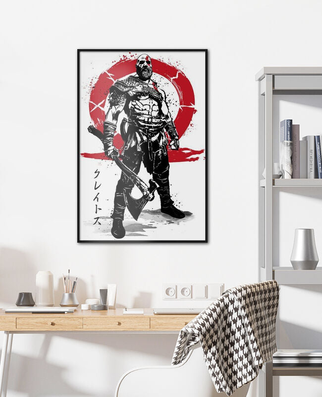 Killer of Gods sumi-e