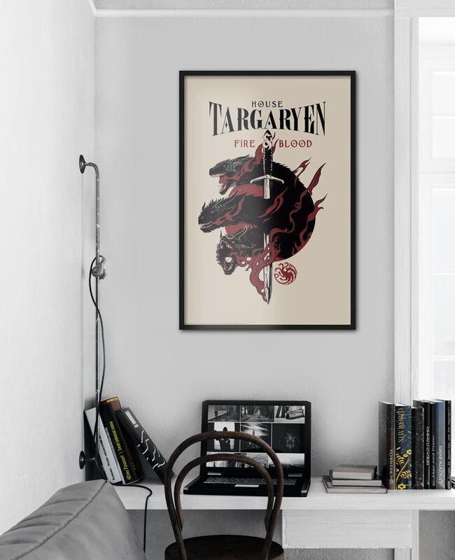 Game of Thrones - House Targaryen 61 × 91.5 cm