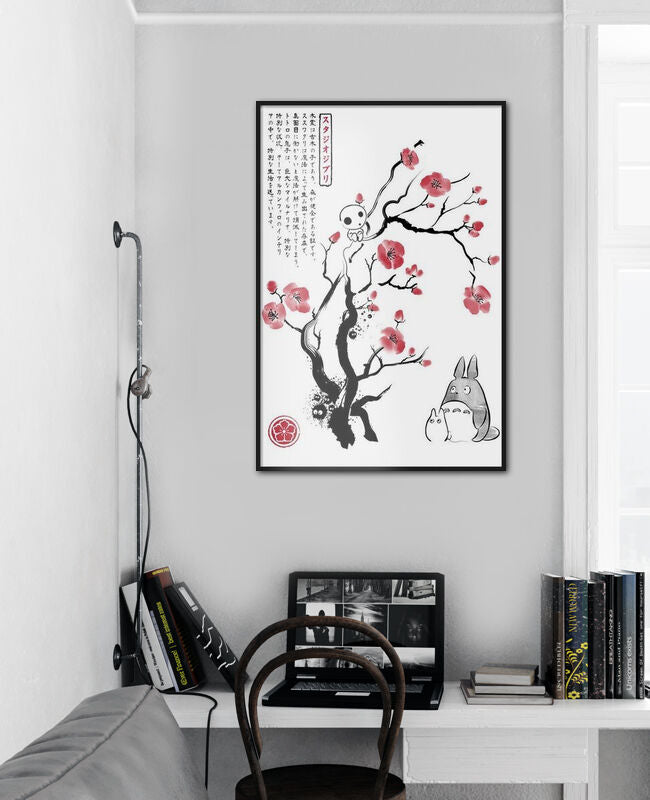 Spirits sumi e