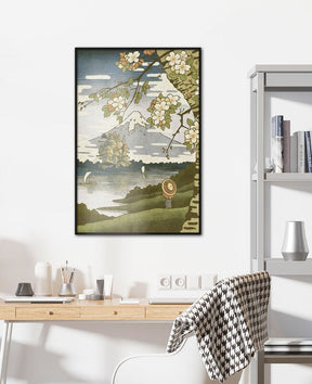 Ukiyo-e moving caslte