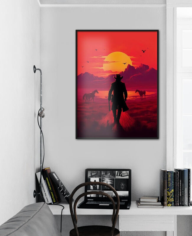 Cowboy Silhouette