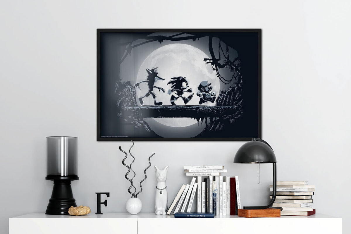 Crash Bandicoot 91.5 × 61 cm