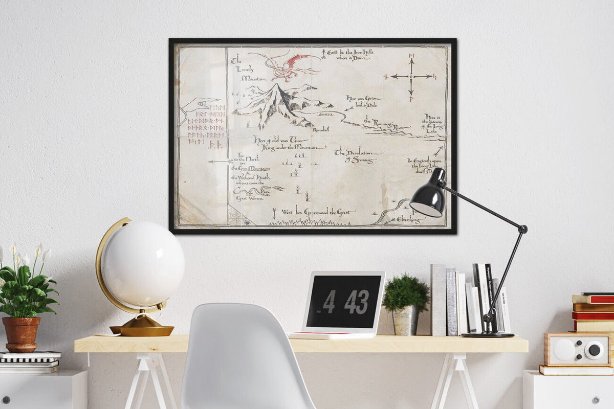 Hobbit - Map of The Unexpected Journey