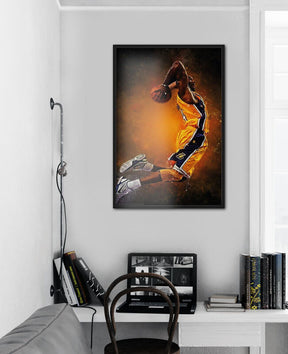 Splatter Kobe Basketball Player