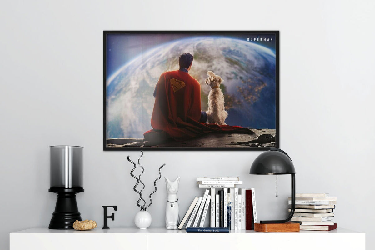 Superman 2025 - Superman and Krypto on the Moon