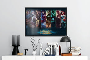 League of Legends - Champions 91.5 × 61 cm