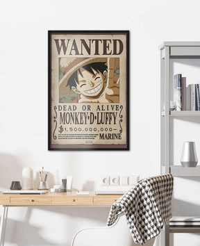 One Piece - Wanted Luffy