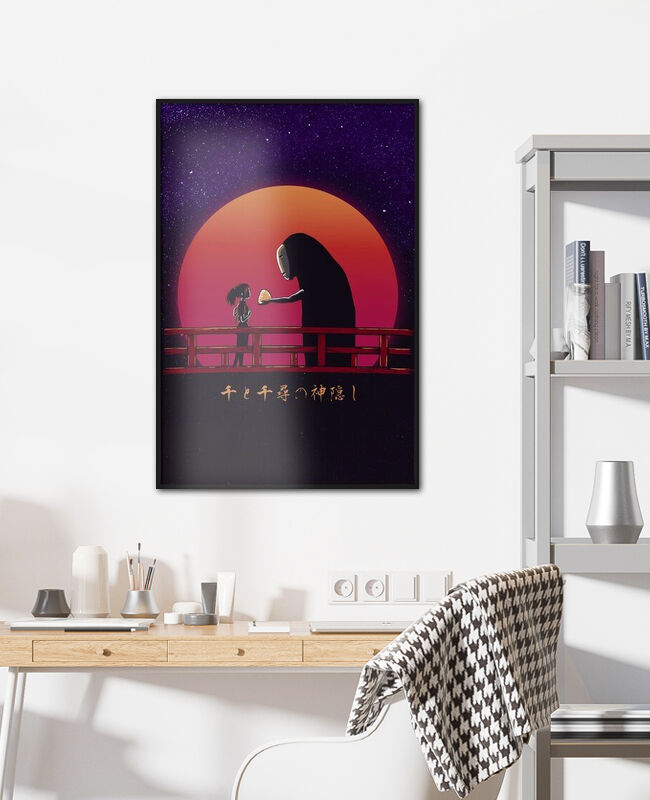 Chihiro on sunset
