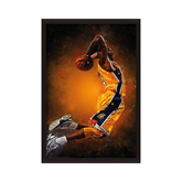 Splatter Kobe Basketball Player