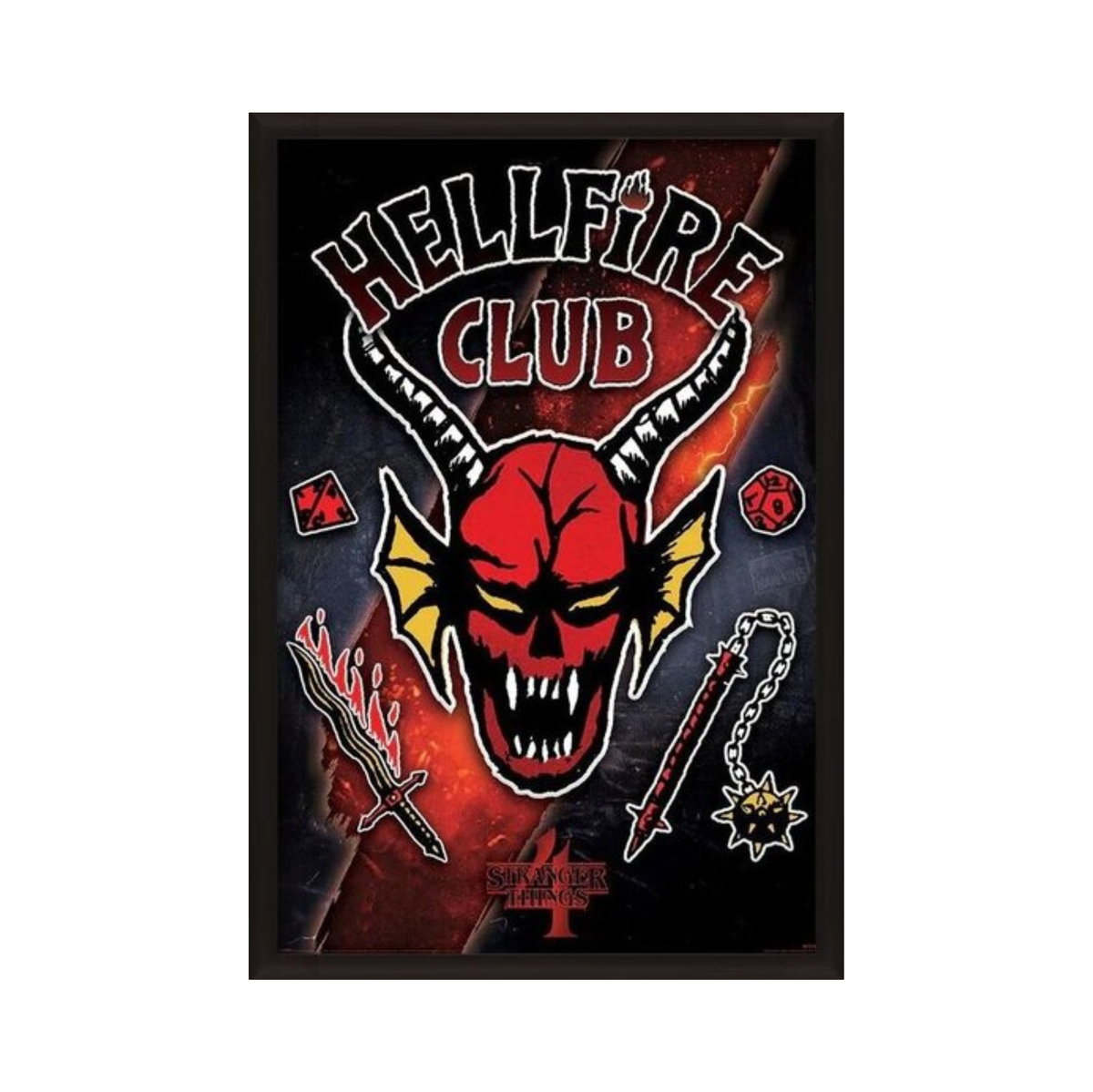 Stranger Things 4 - Hellfire Club Emblem Rift