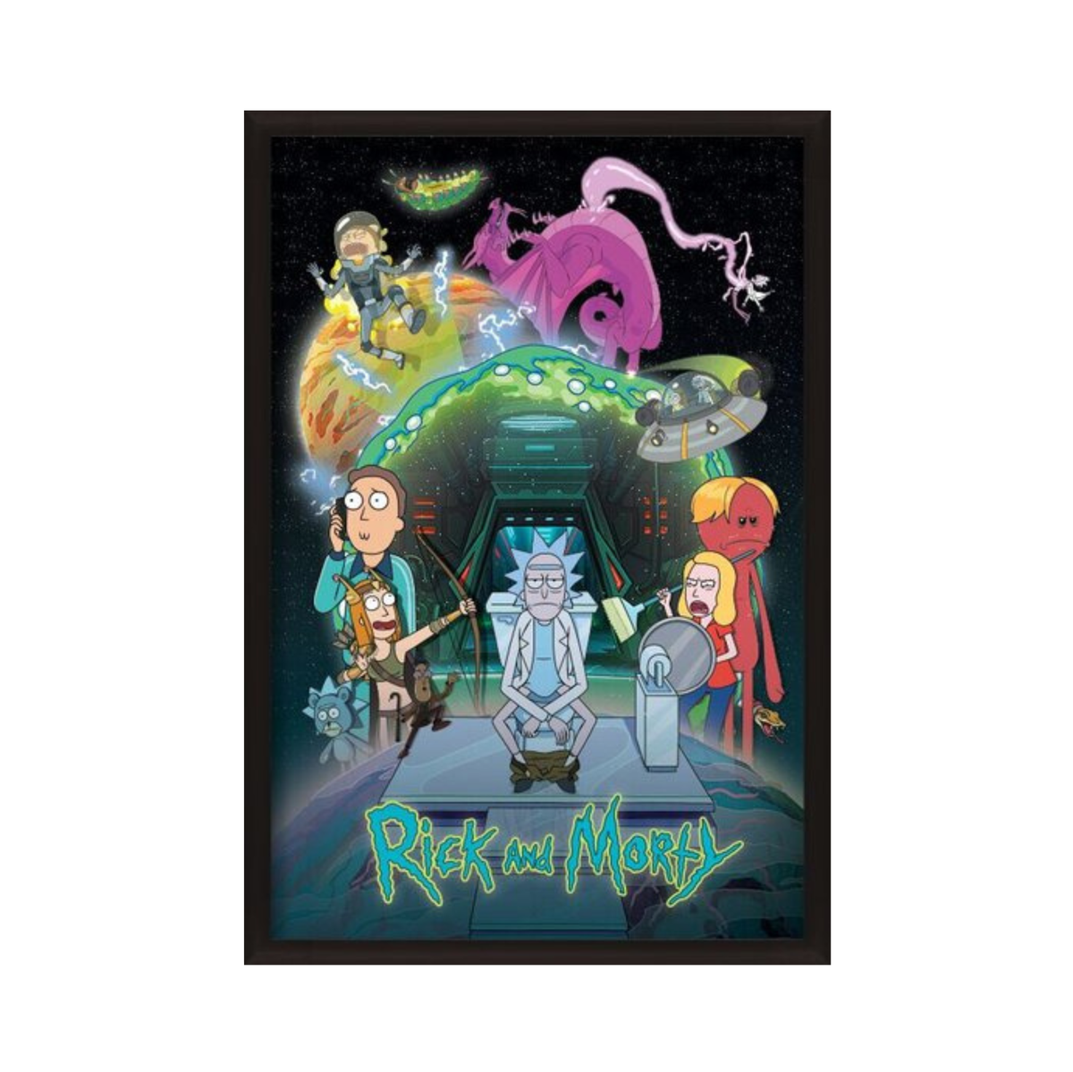Rick and Morty - Toilet Adventure