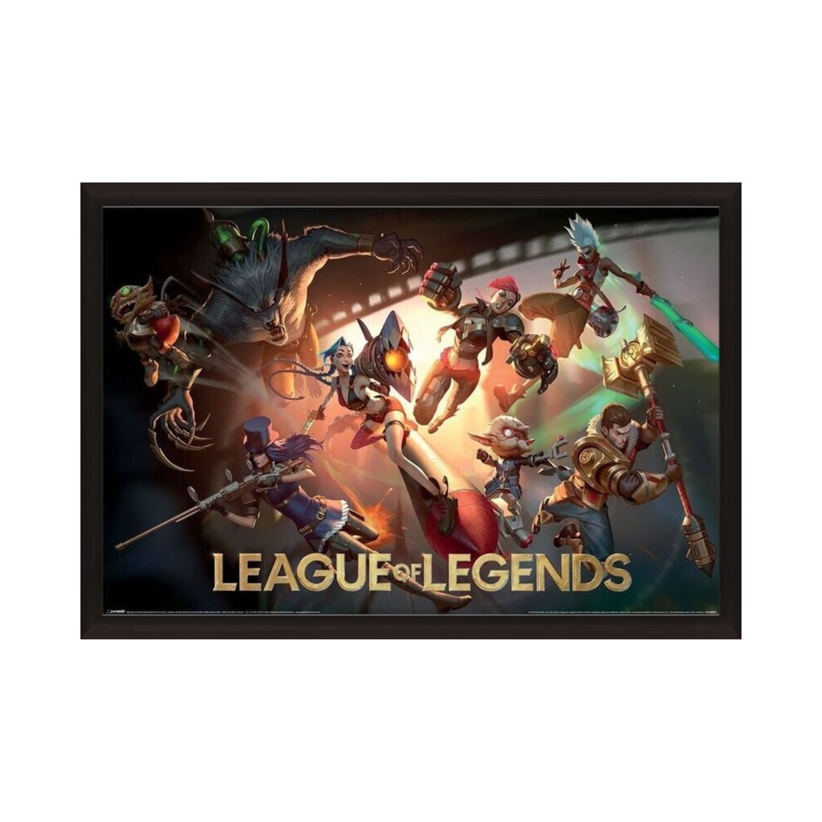 League of Legends - Riot 91.5 × 61 cm