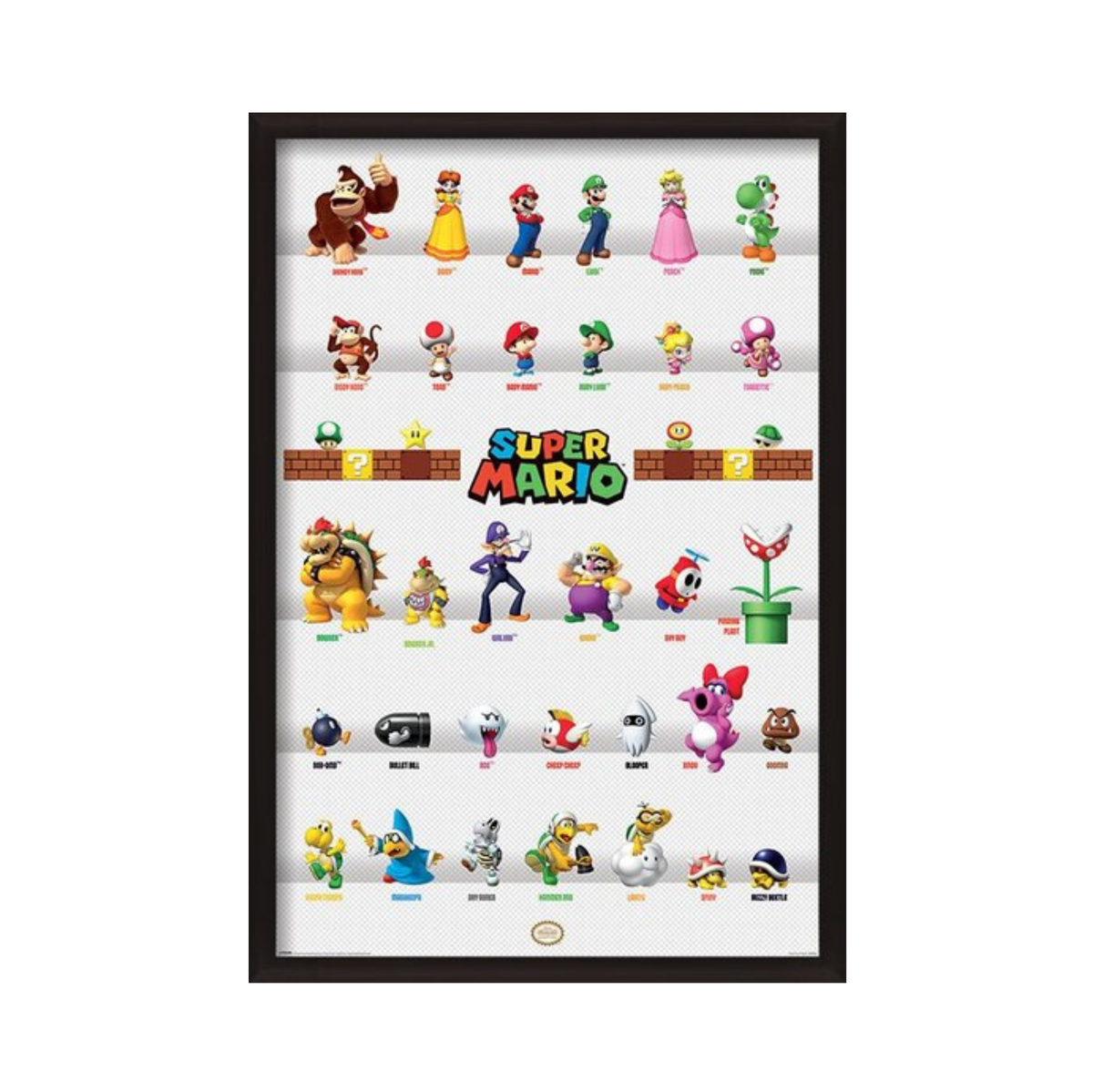 Super Mario - Character Parade