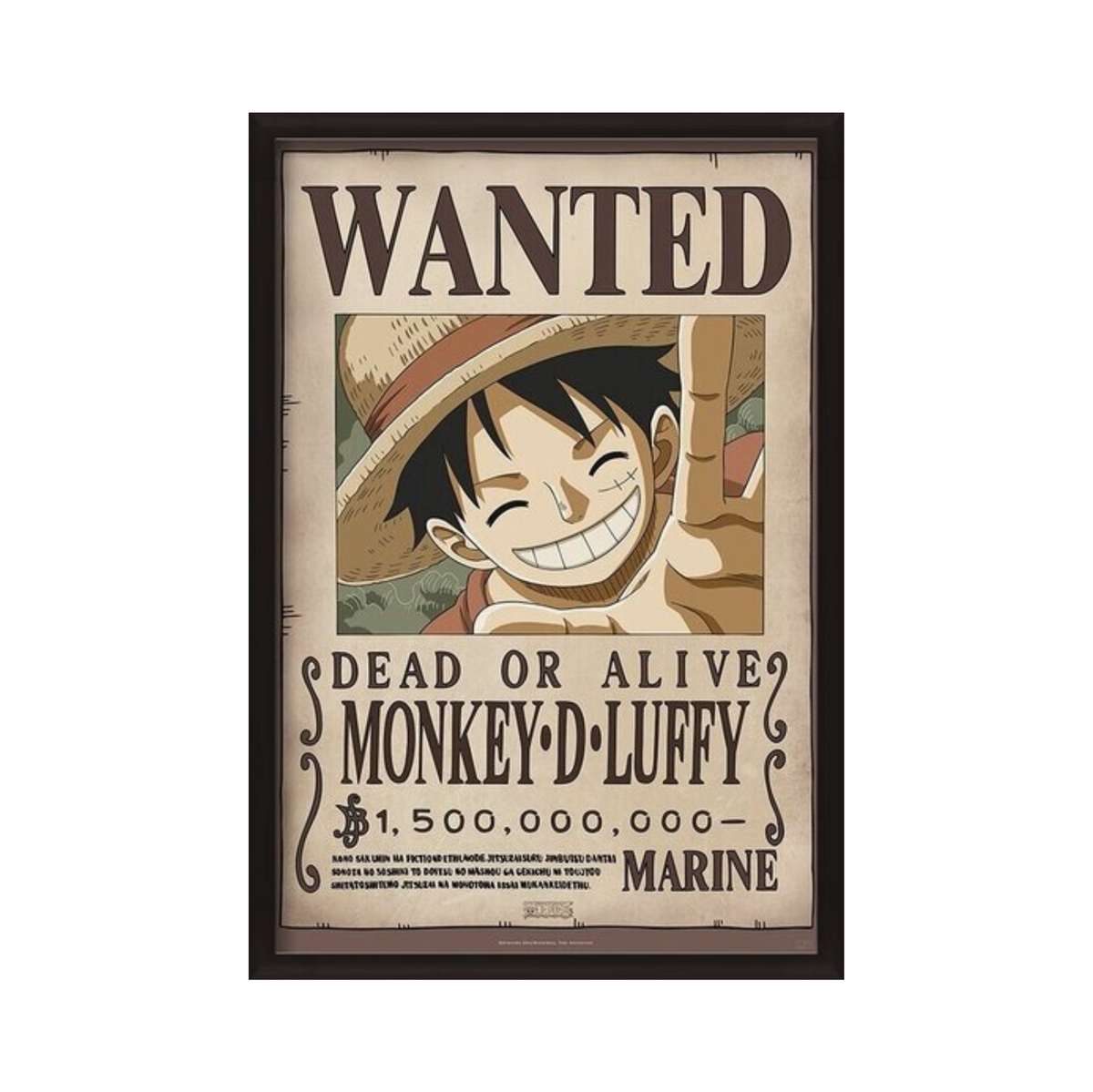 One Piece - Wanted Luffy