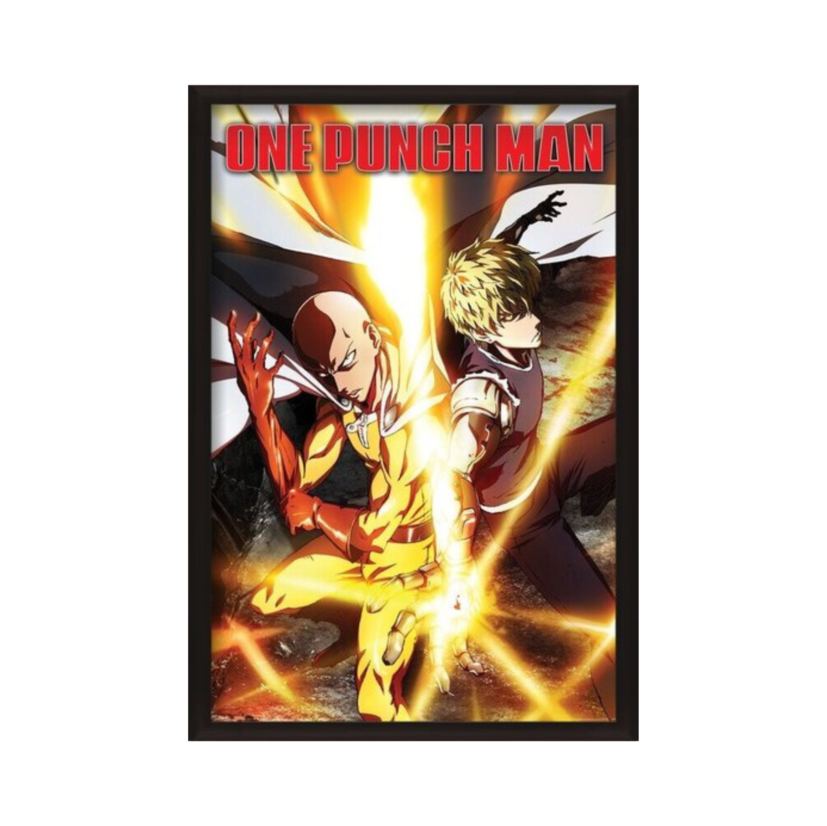 One Punch Man - Saitama and Genos Power UP