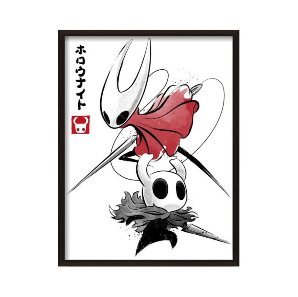 Hollow Knight sumi e