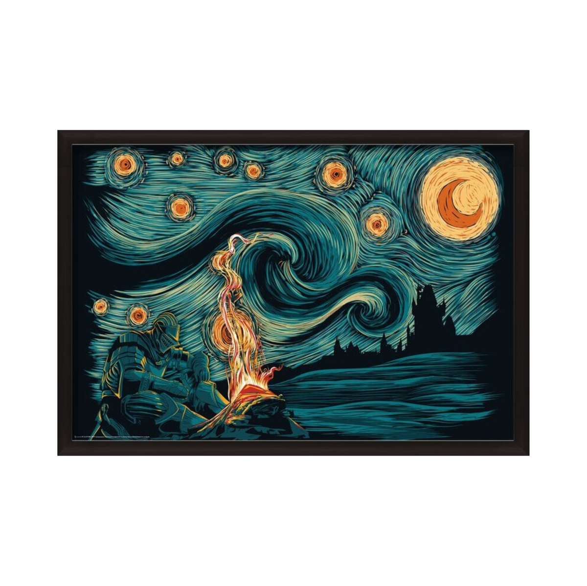 Starry Souls 91.5 × 61 cm