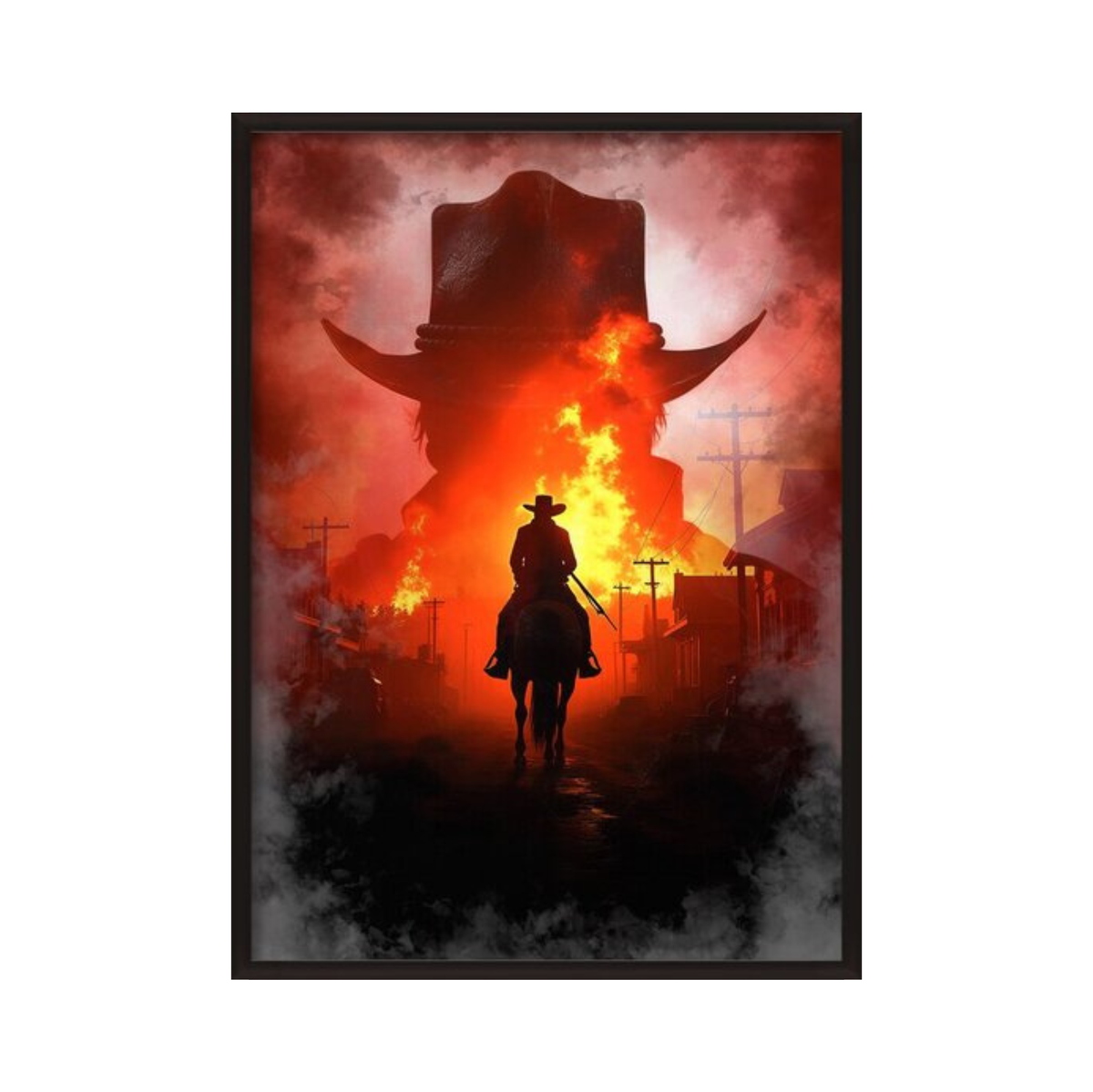 Red Flames Dead Cowboy