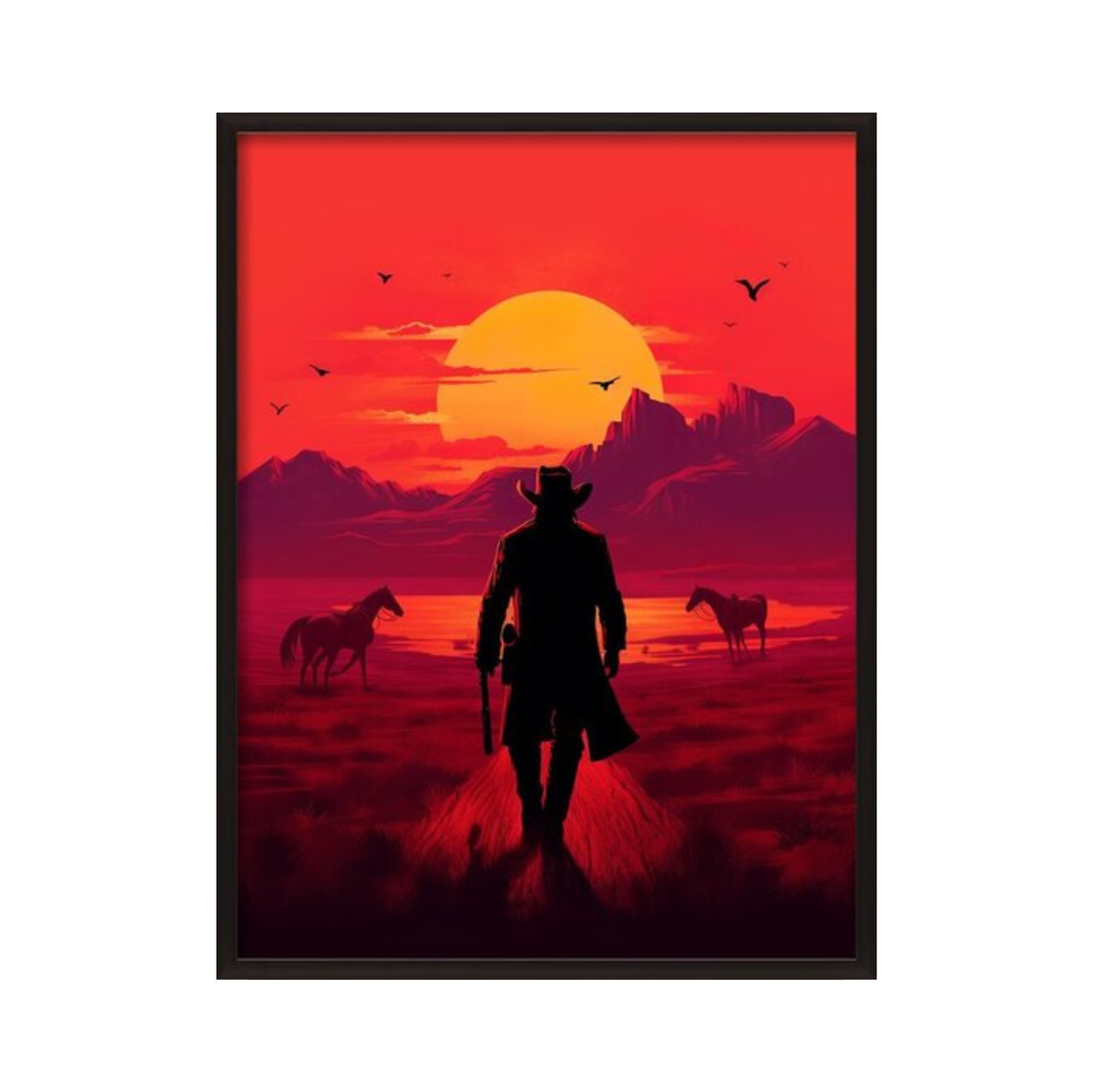 Cowboy Silhouette
