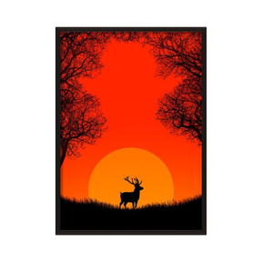 Silhouette Red Dead