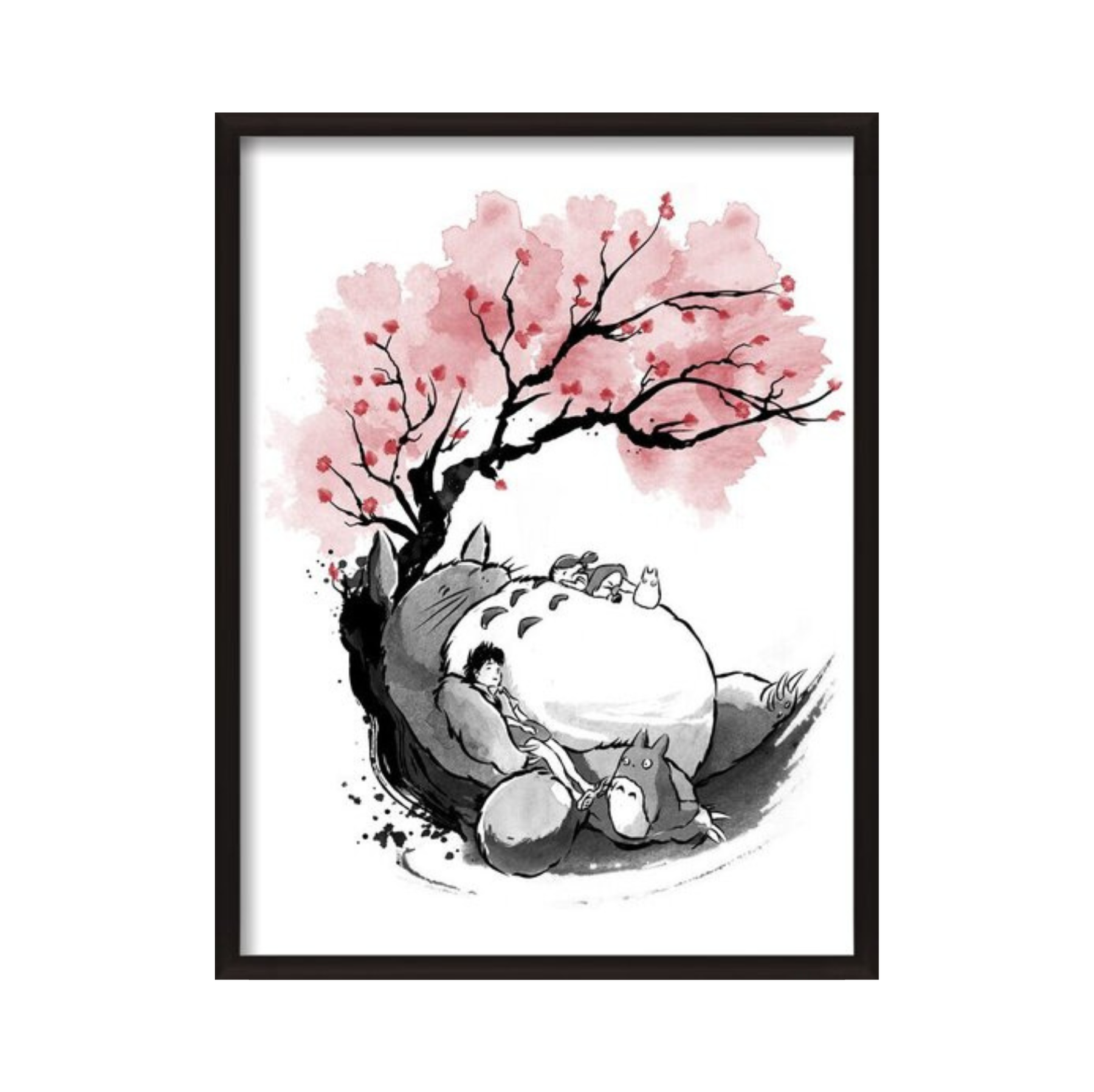 Sakura neighbor sumi e