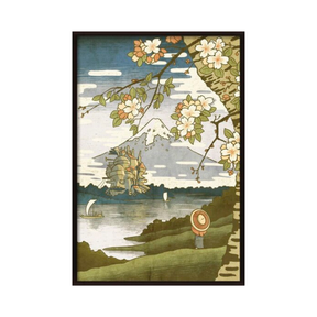 Ukiyo-e moving caslte