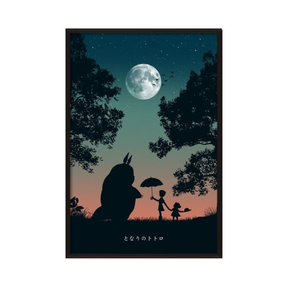 My neighbor under the moon